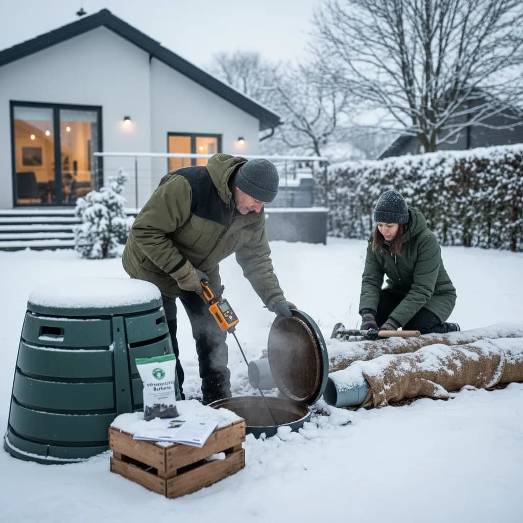 Zima bez awarii: jak dbać o szambo i przydomową oczyszczalnię ścieków